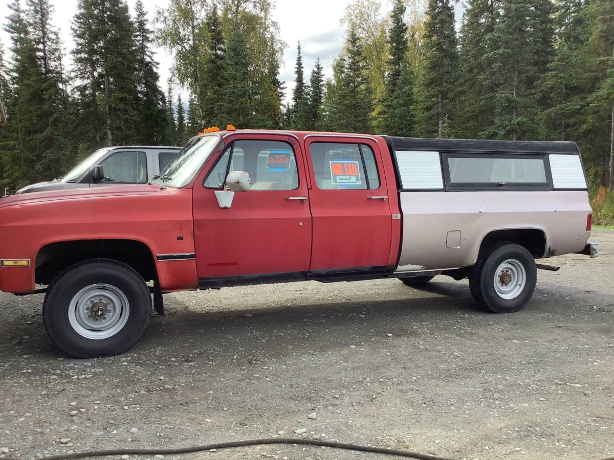 Gmc.-crewcab-diesel-1984-red