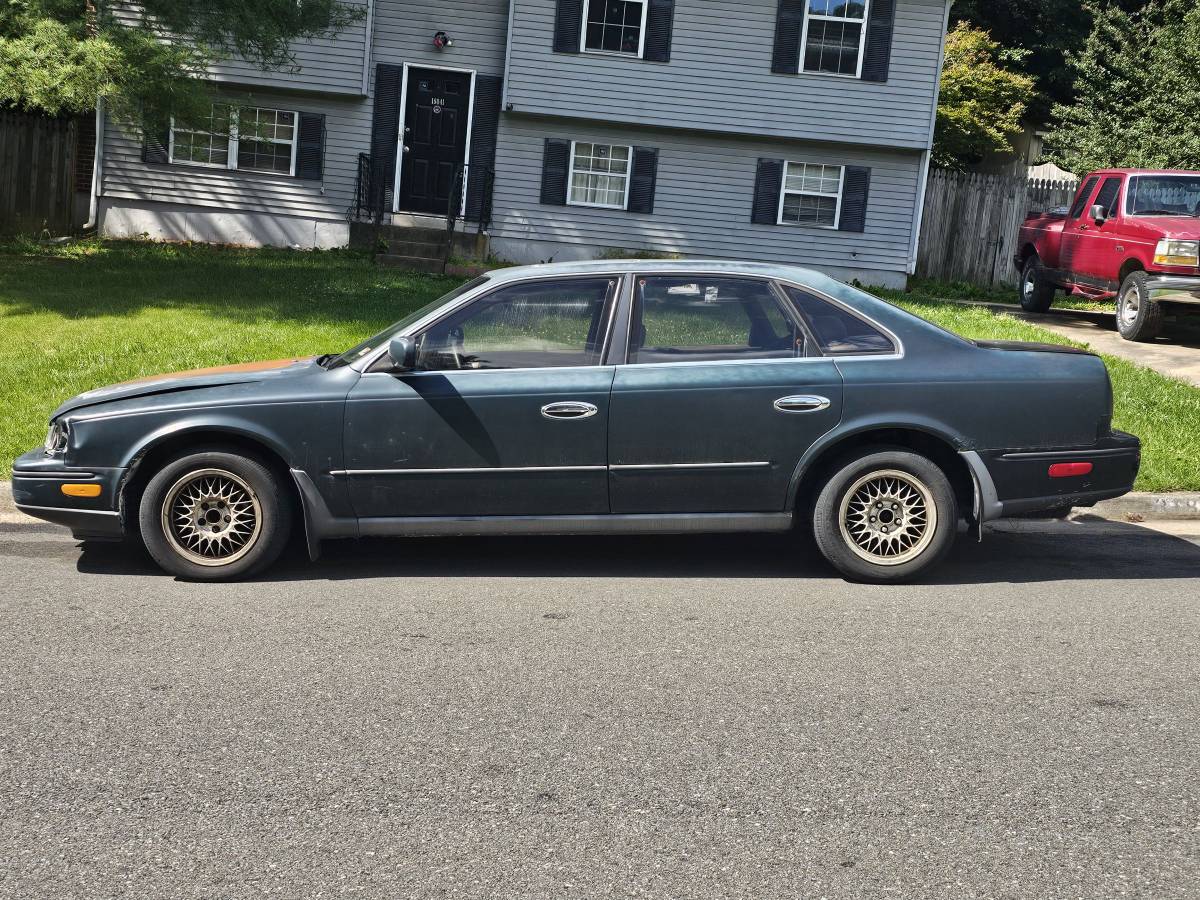 Infiniti-q45-1991-green-1
