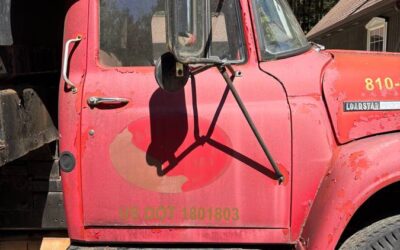 International harvester dump truck 1973