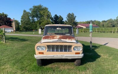International harvester pickup truck diesel 1962