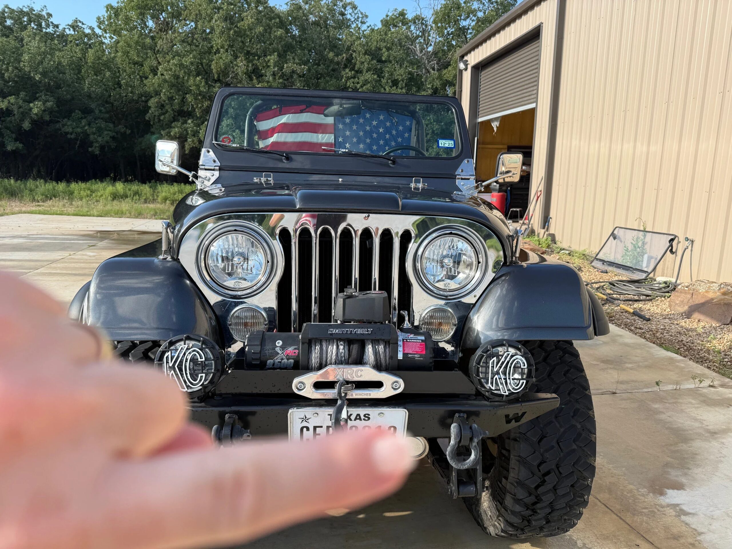 Jeep-Cj-5-1976-Gray-Gray-22