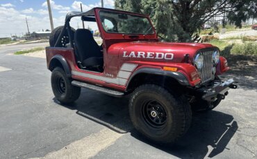 Jeep-Cj-5-1980-Burgundy-Black-8