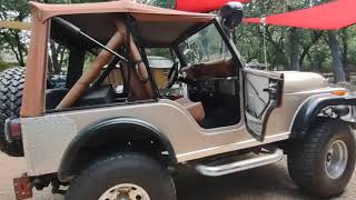 Jeep-Cj-5-1981-Gold-Brown-1