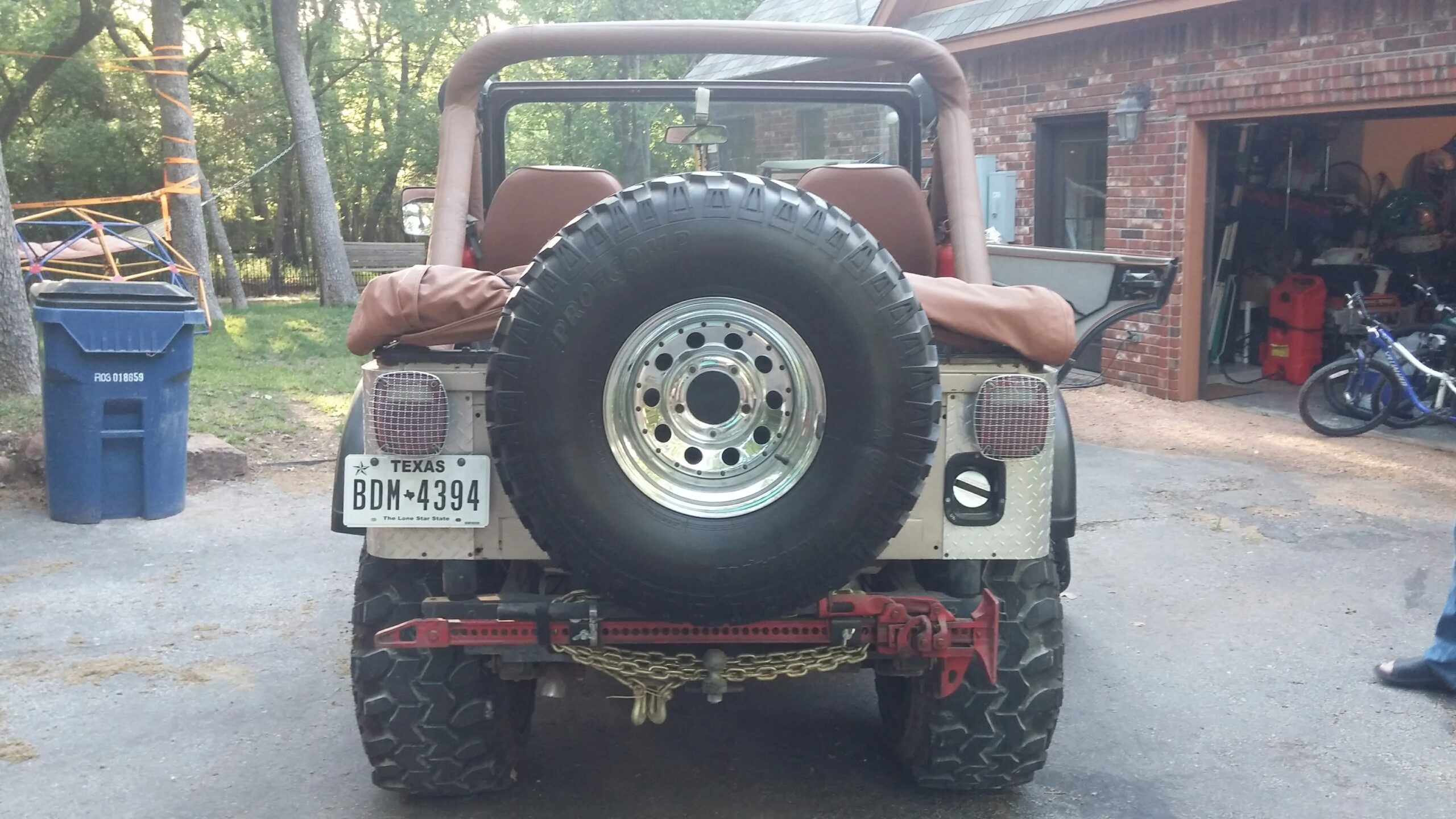 Jeep-Cj-5-1981-Gold-Brown-14