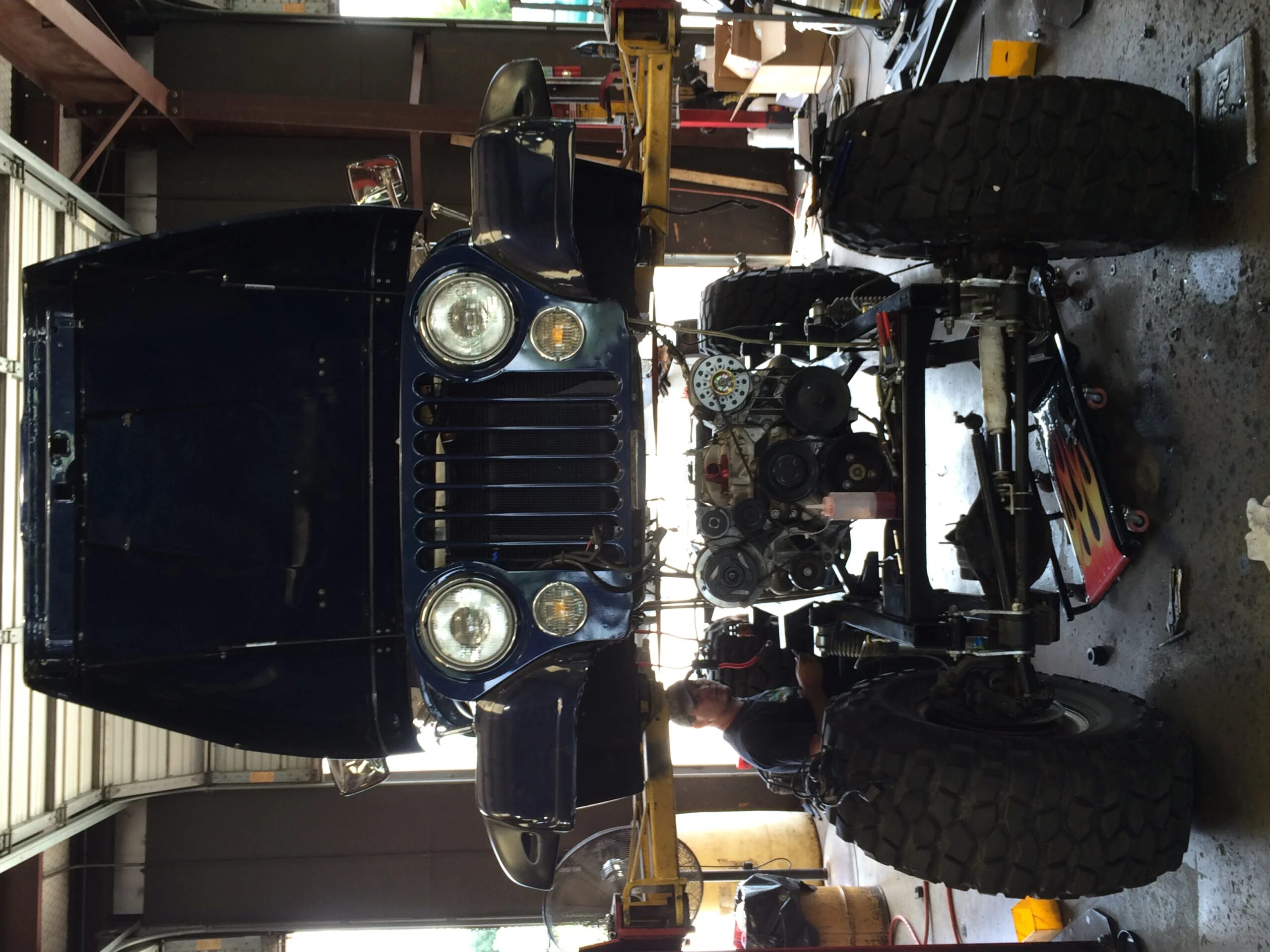 Jeep-Cj-7-1977-Blue-Black-9