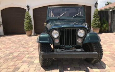 Jeep-Cj-7-1980-Green-Tan-1