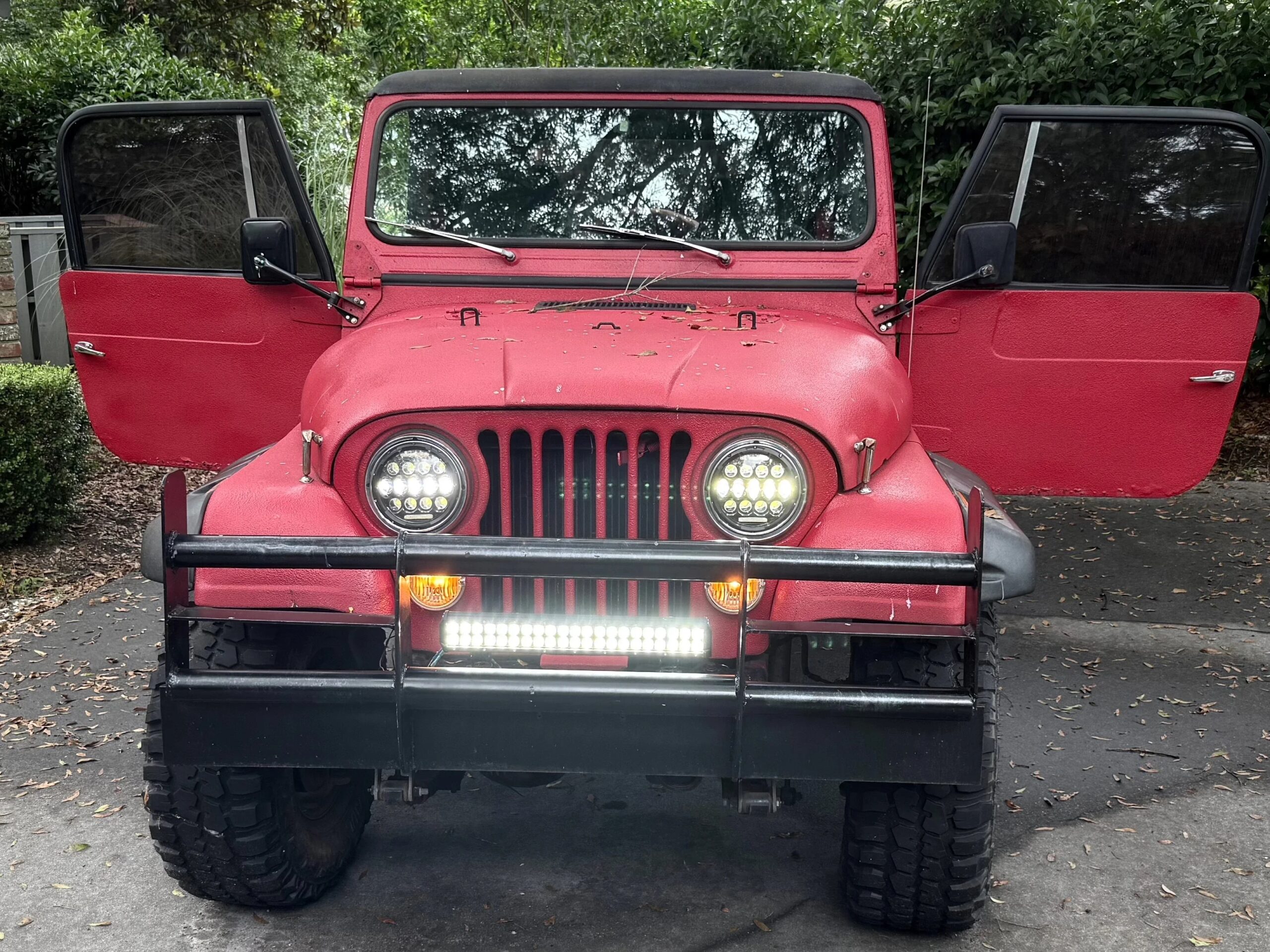 Jeep-Cj-7-1983-Red-Black-9