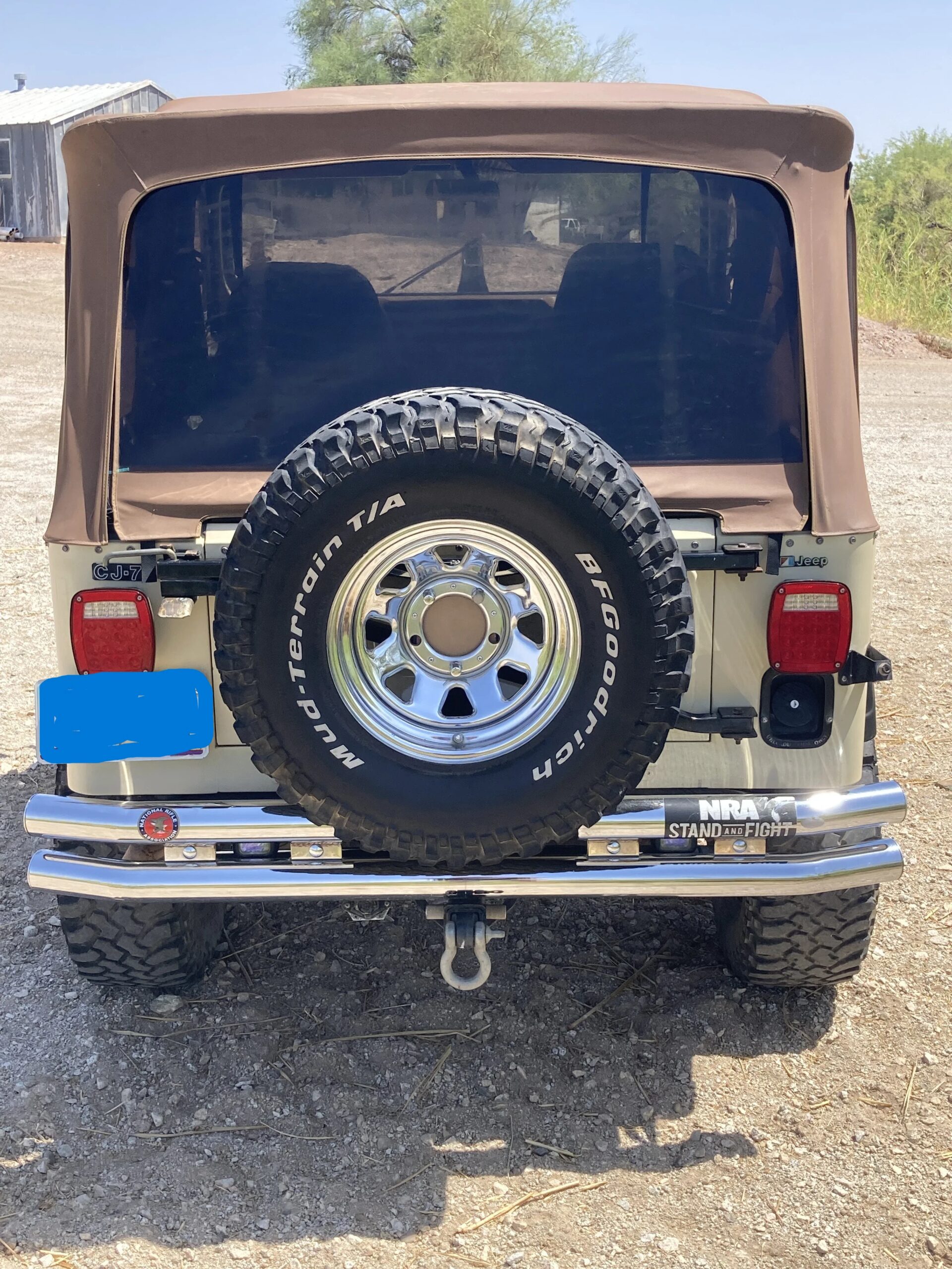 Jeep-Cj-7-1986-Tan-Tan-10