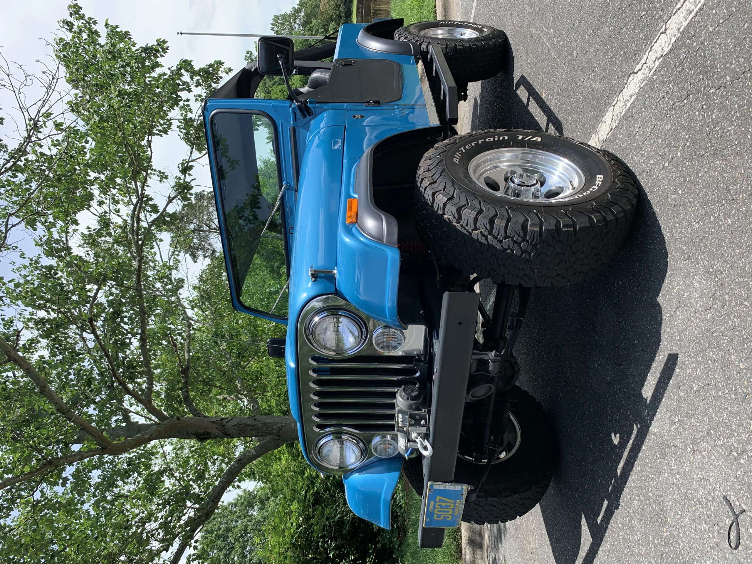 Jeep-Cj-7-renegade-1982-Blue-Blue-15