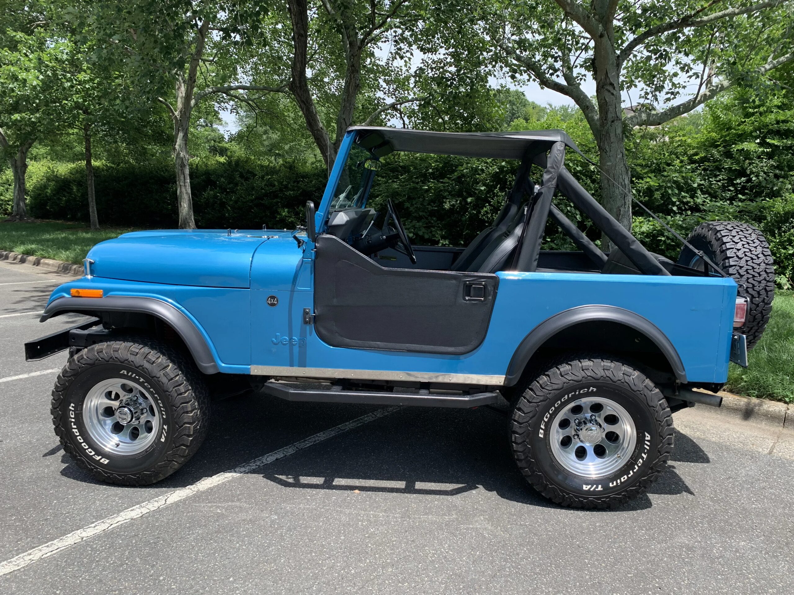 Jeep-Cj-7-renegade-1982-Blue-Blue-4