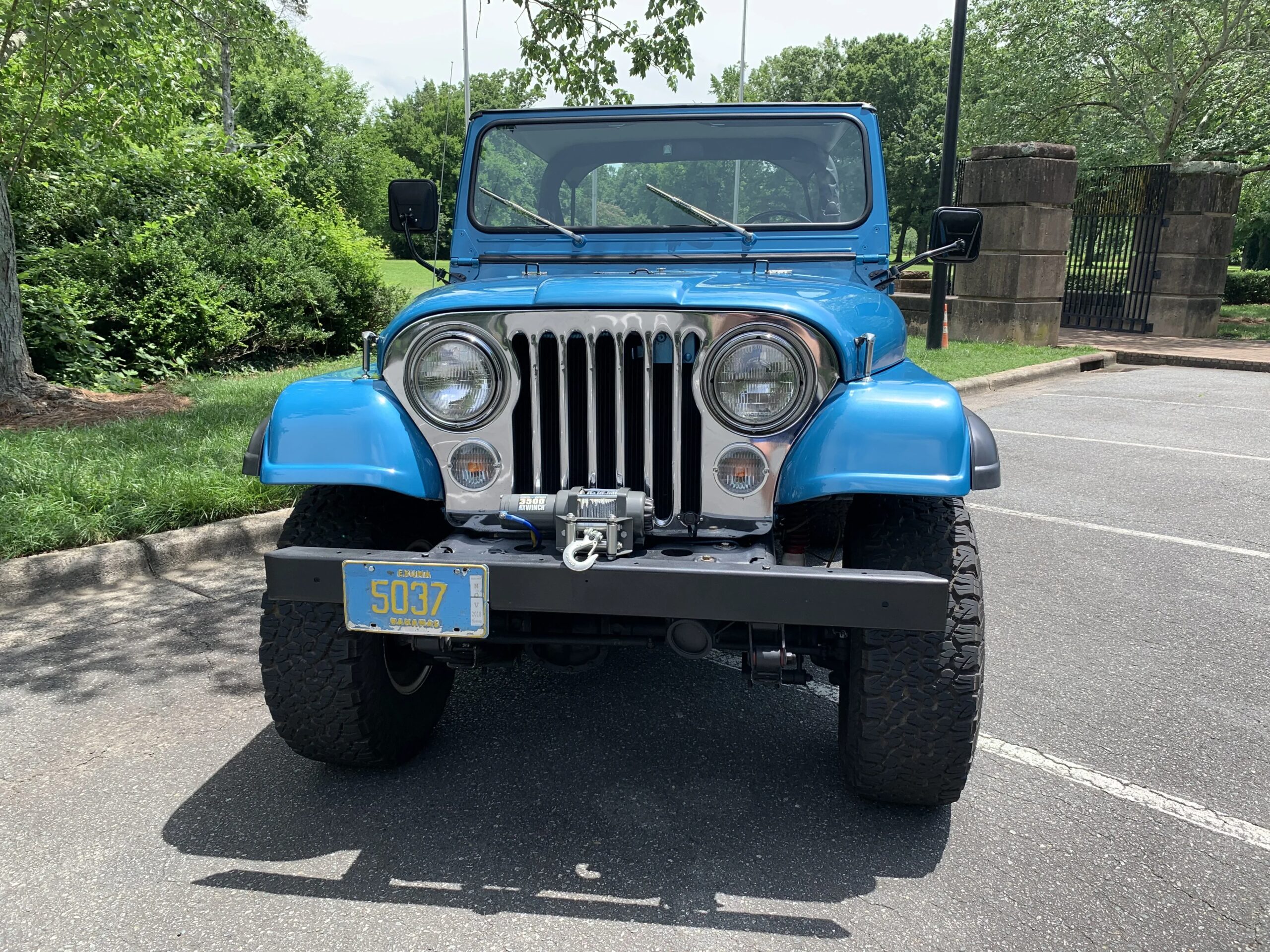 Jeep-Cj-7-renegade-1982-Blue-Blue-5