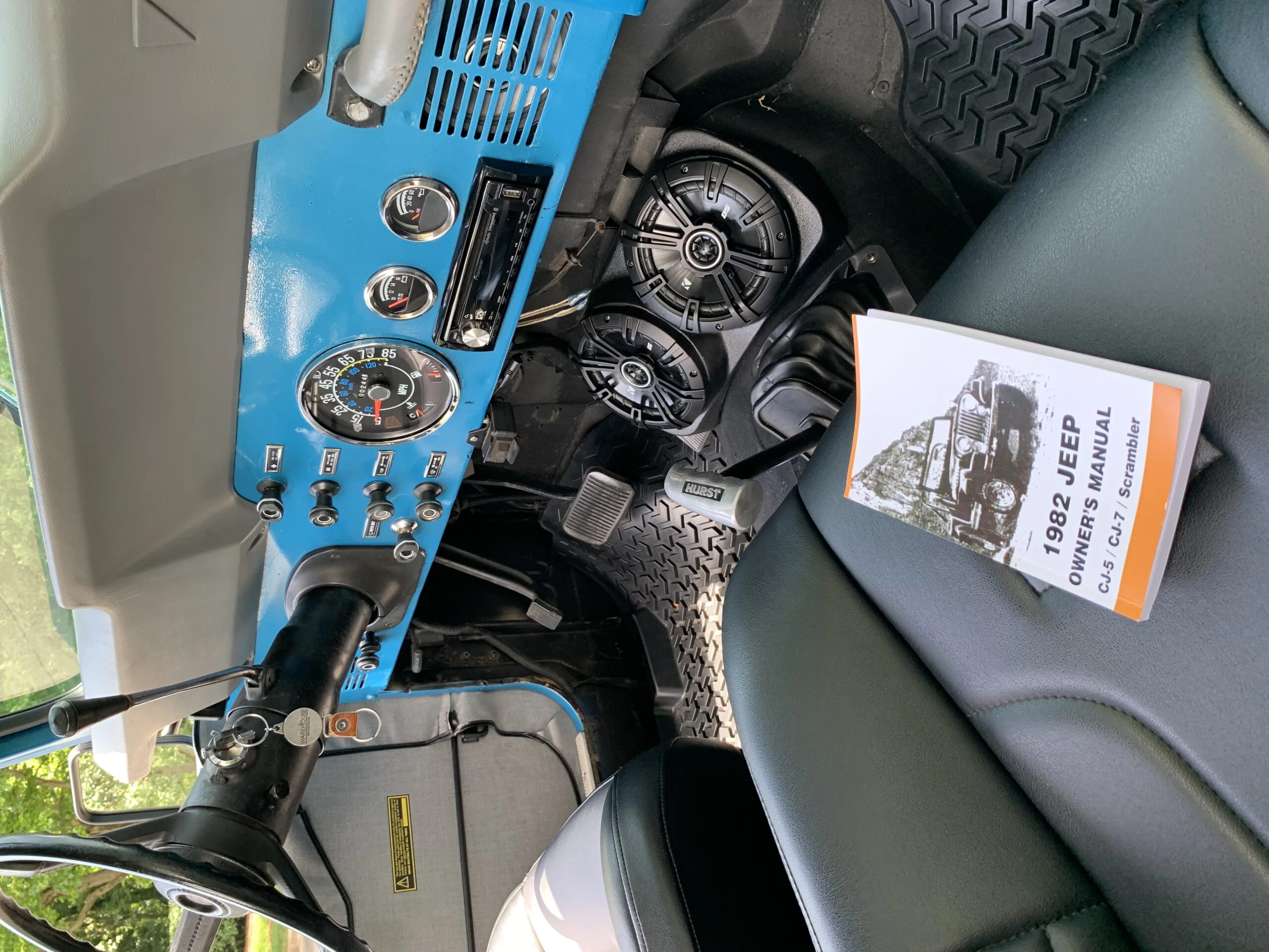 Jeep-Cj-7-renegade-1982-Blue-Blue-8