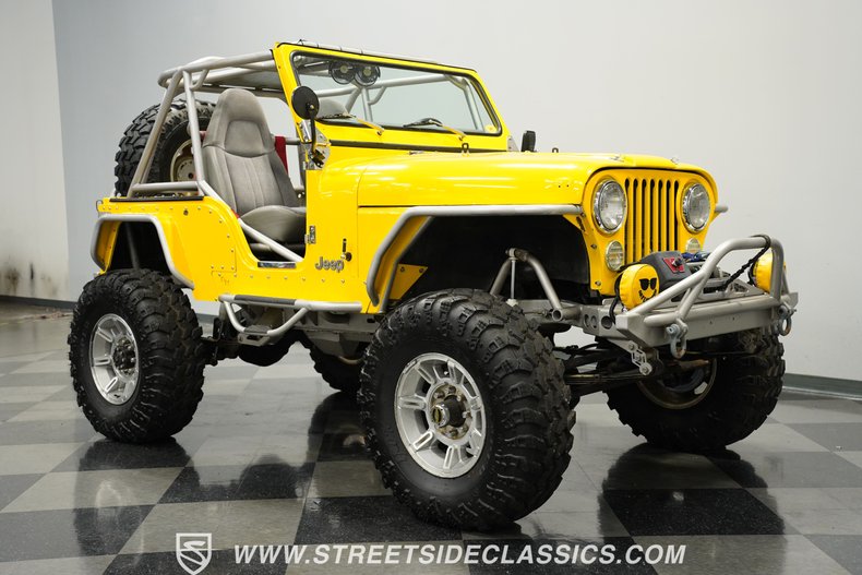 Jeep-Cj5-1979-Yellow-Gray-14