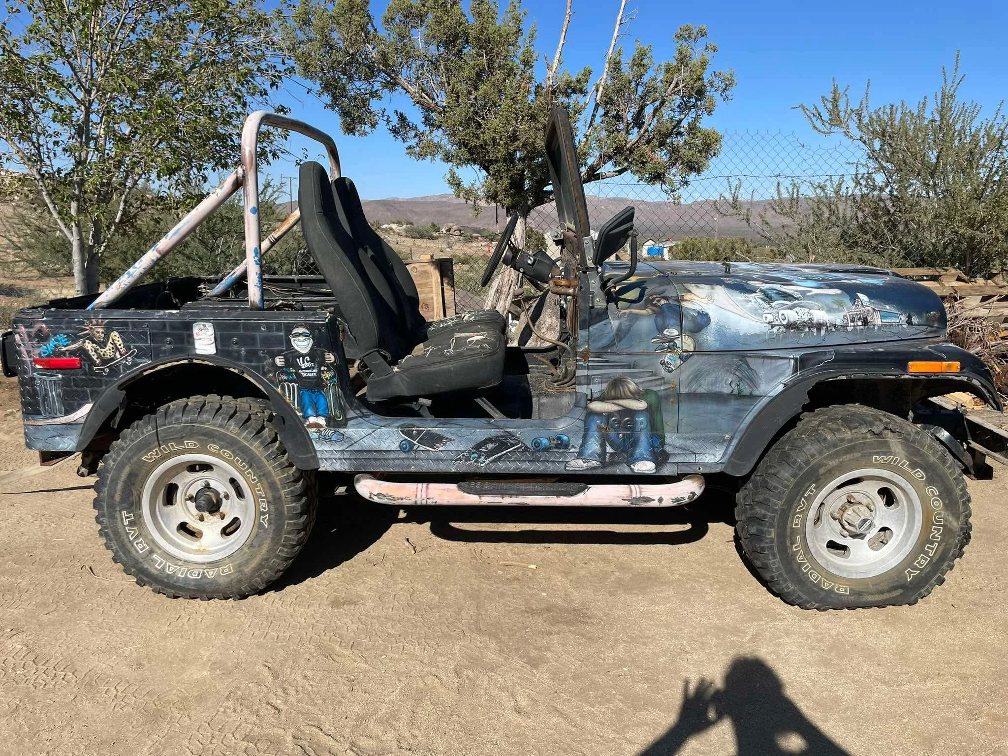 Jeep-Custom-1977-Blue-Black-7