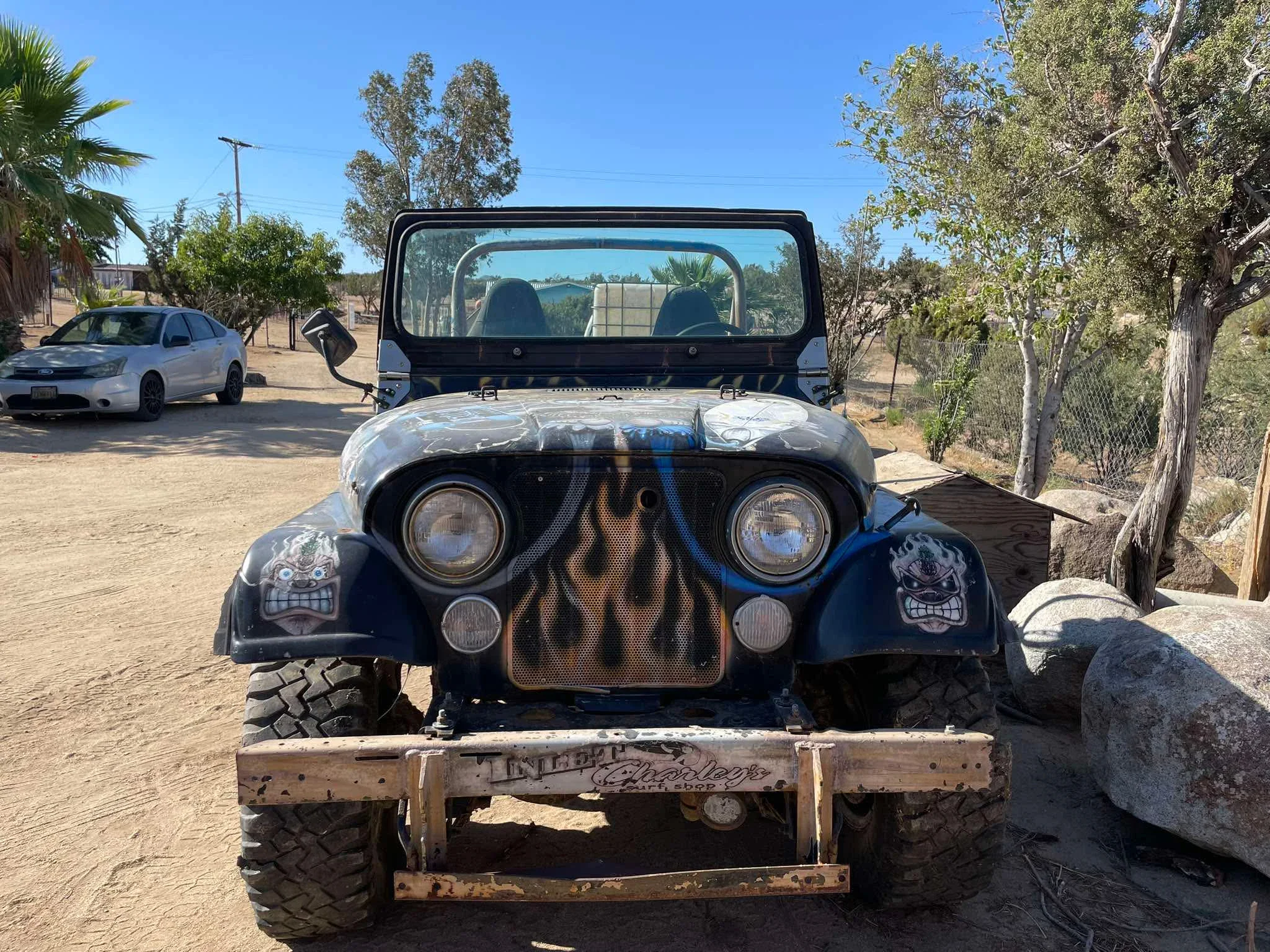 Jeep-Custom-1977-Blue-Black-8