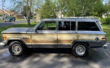 Jeep-Grand-wagoneer-1989-Gray-Burgundy