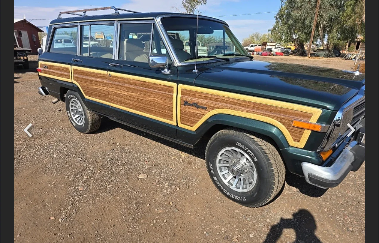 Jeep-Grand-wagoneer-1991-Green-Tan-3