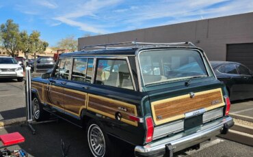 Jeep-Grand-wagoneer-1991-Green-Tan