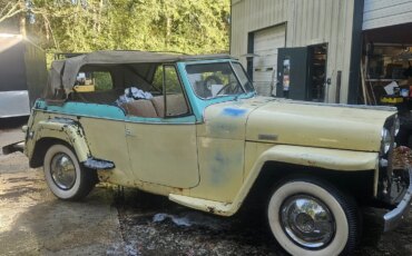 Jeep-Jeepster-1948-Yellow-Tan-7