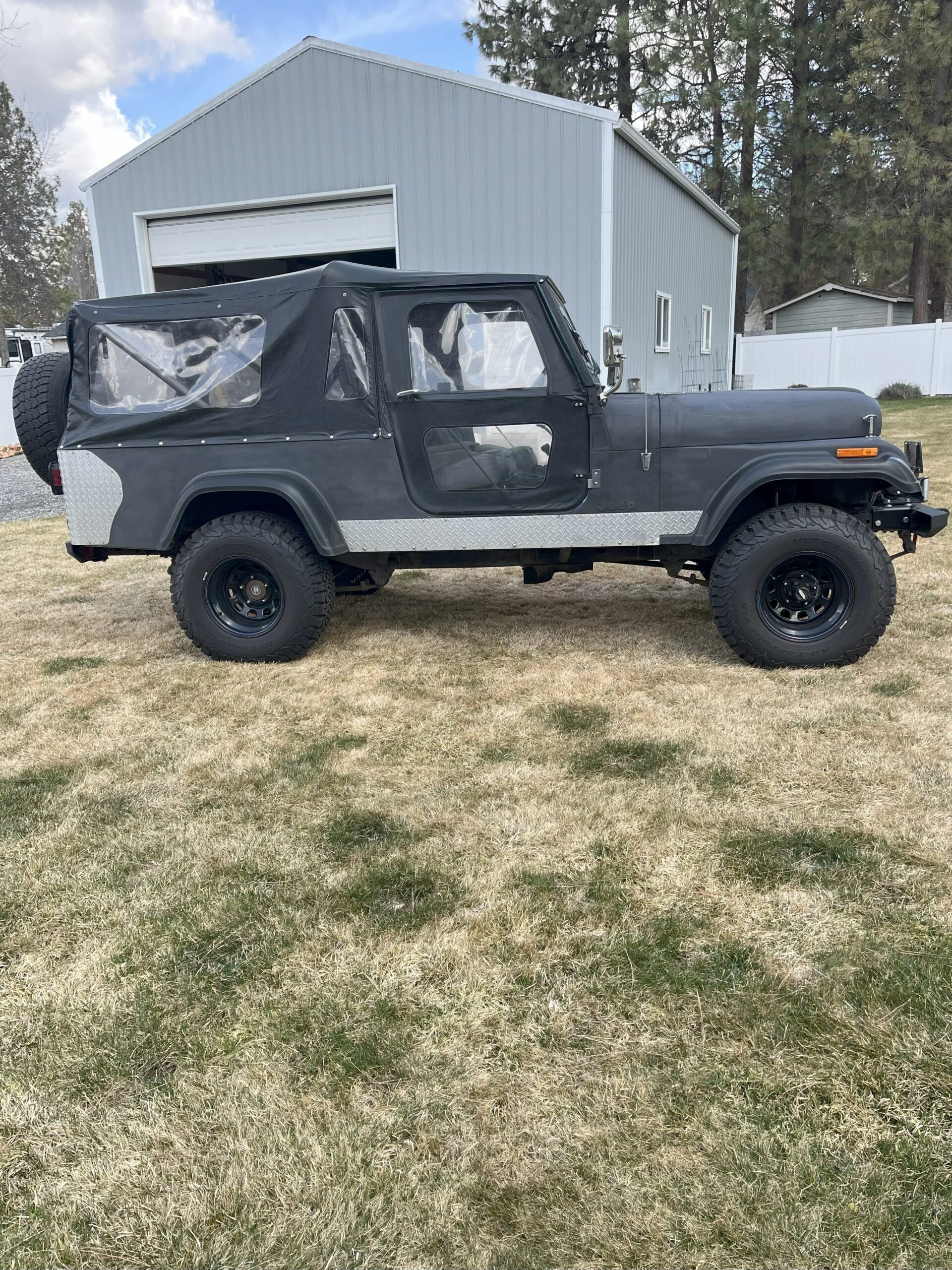 Jeep-Scrambler-1982-Green-Green-9