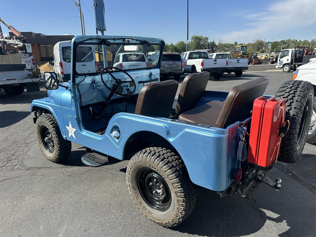 Jeep-Willys-1955-Blue-Tan-13