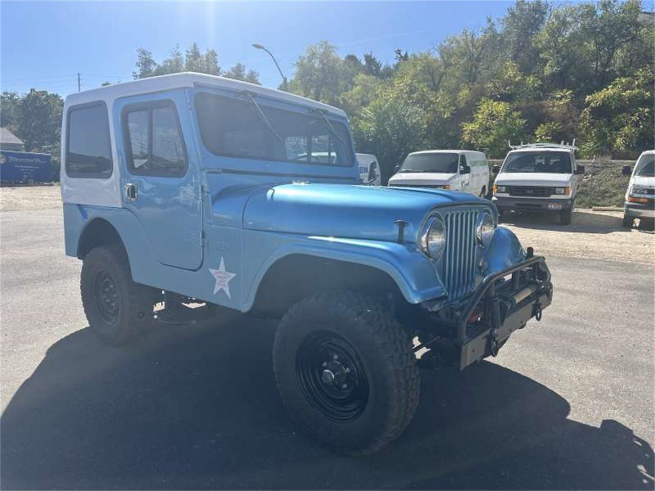 Jeep-Willys-1955-Blue-Tan-17