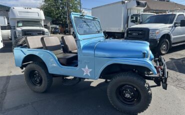 Jeep-Willys-1955-Blue-Tan-8
