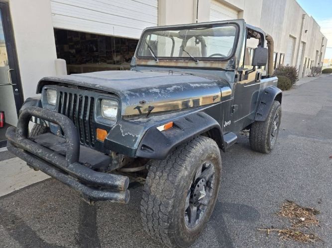 Jeep-Wrangler-1994-Green-Beige-19