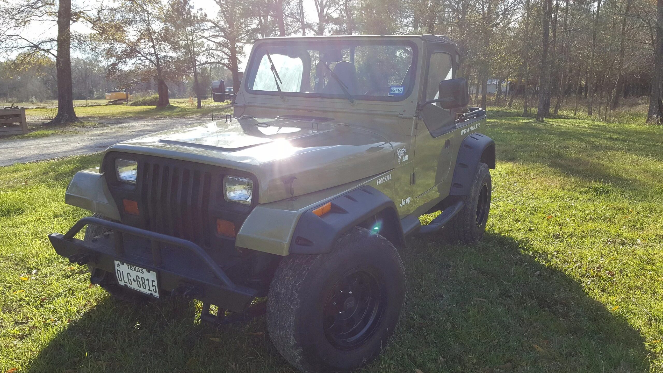 Jeep-Wrangler-4wd-1991-Black-Green-1