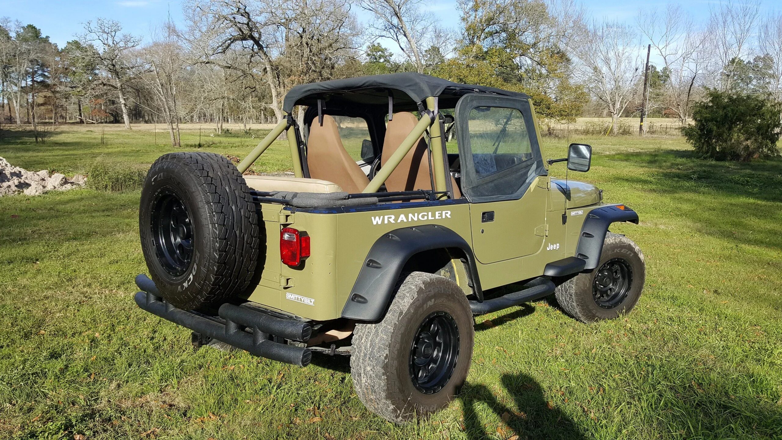 Jeep-Wrangler-4wd-1991-Black-Green-3