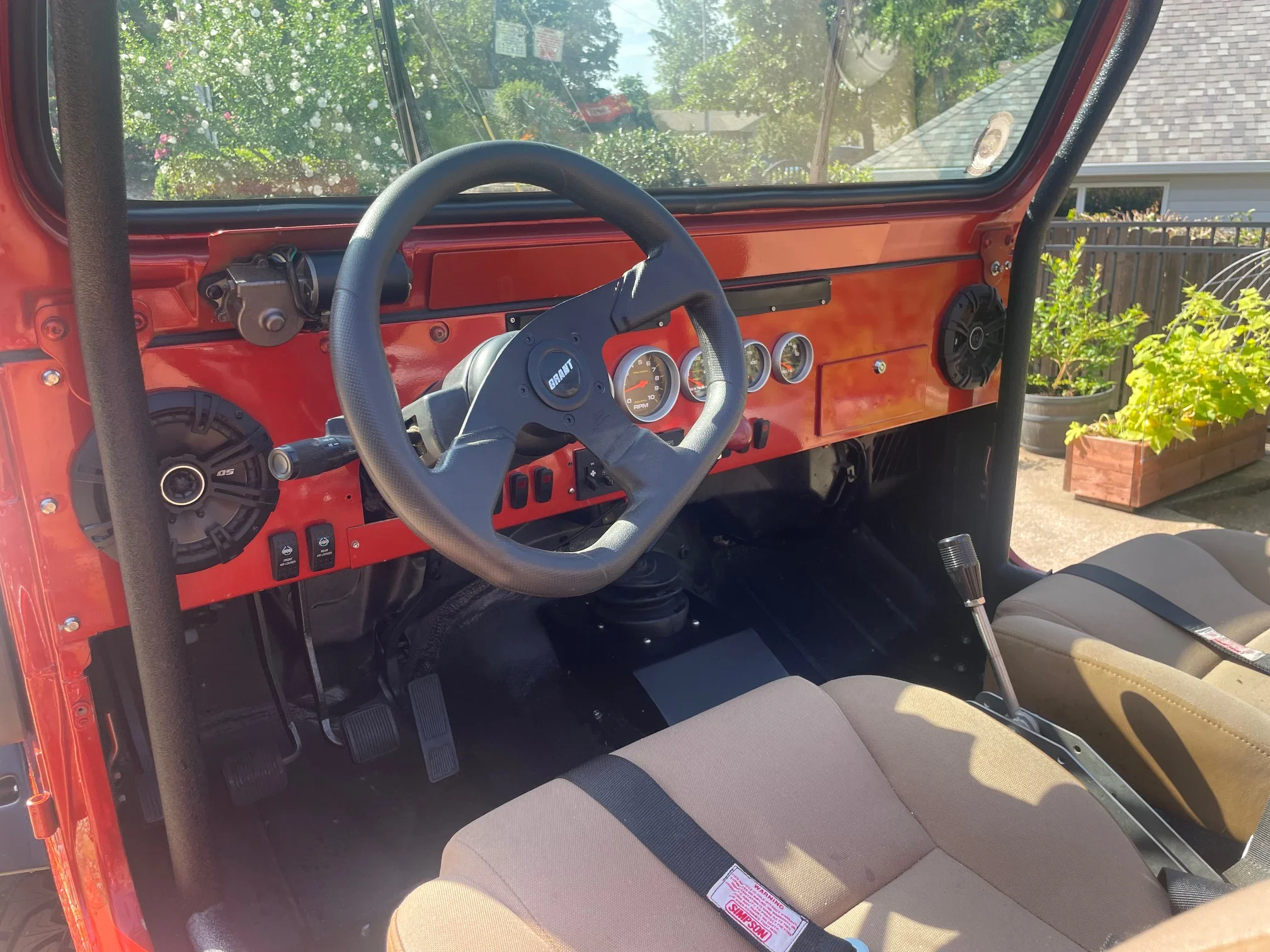 Jeep-Wrangler-4wd-islander-1991-Orange-Tan-4