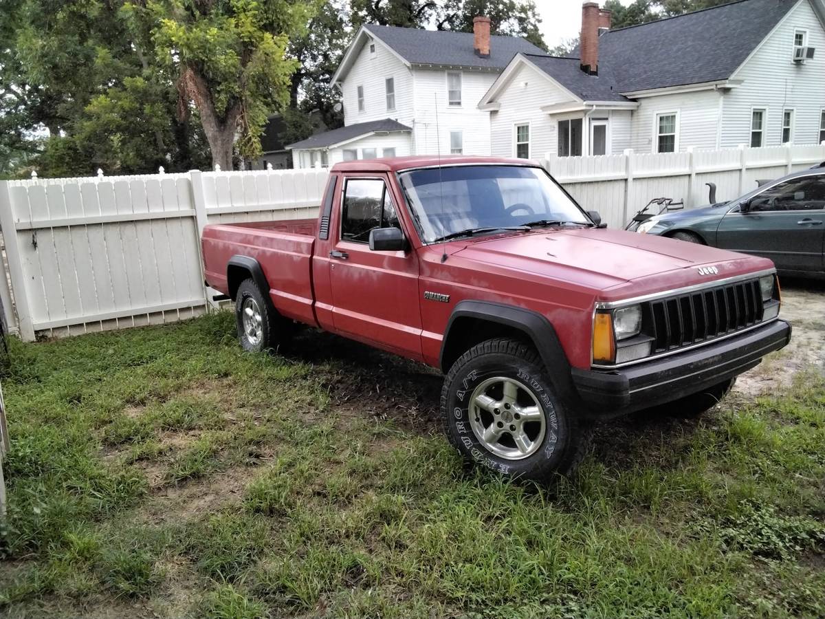 Jeep-commanche-1986-red-1