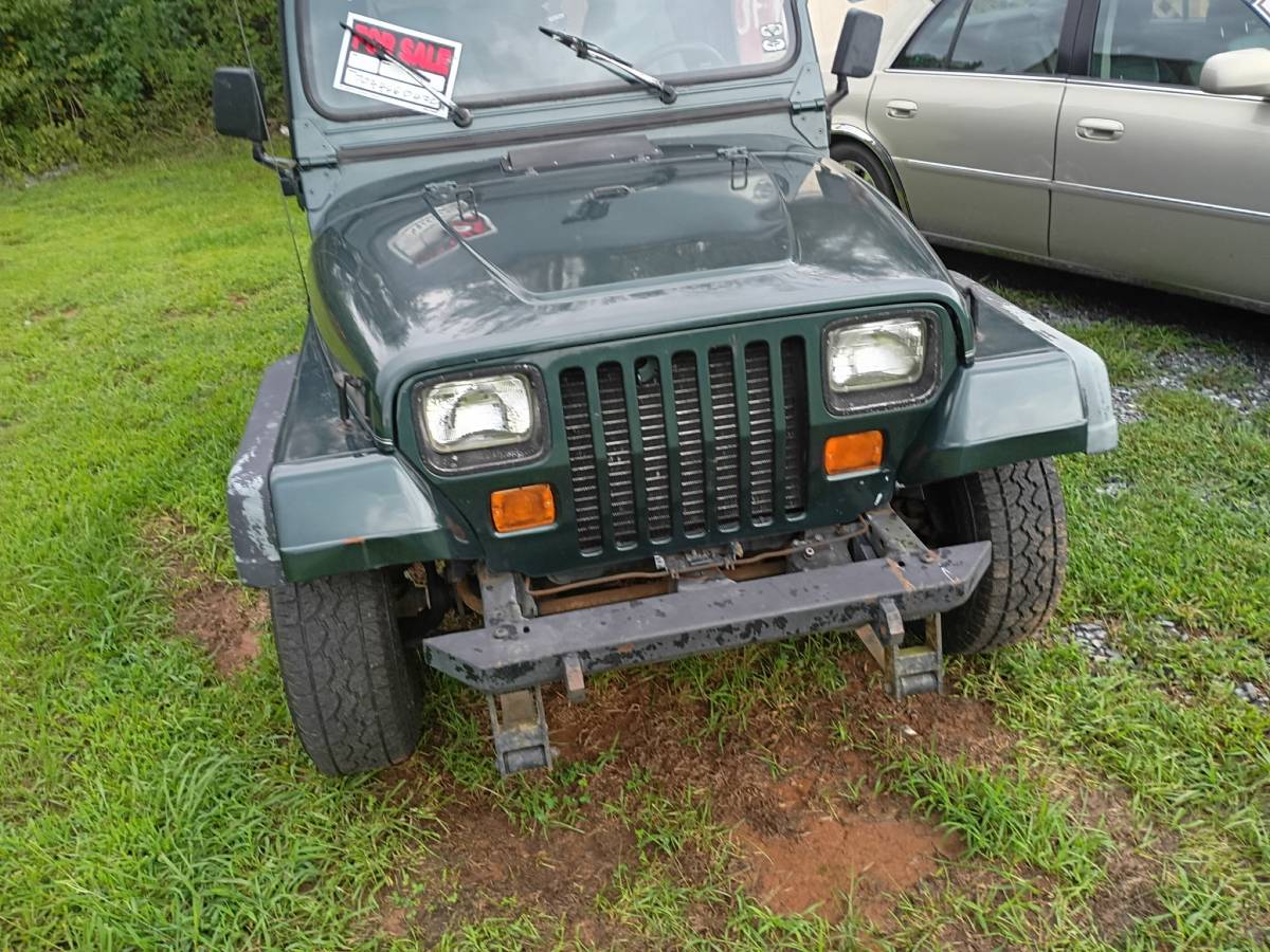 Jeep-wrangler-1993-green-1