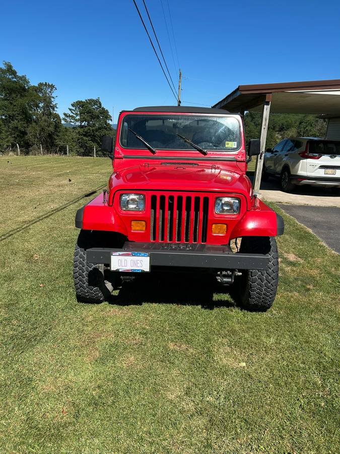Jeep-wrangler-1994-red