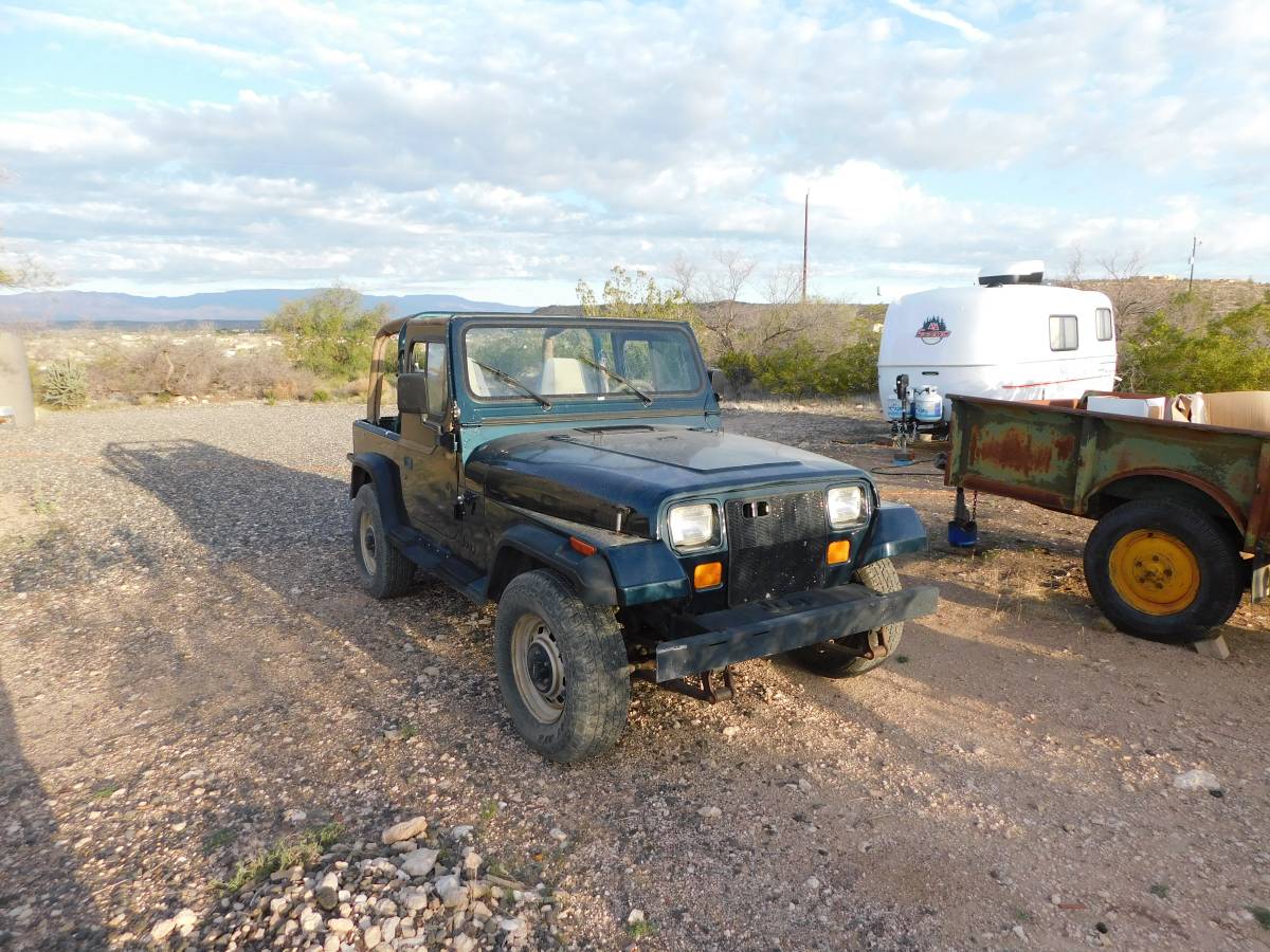 Jeep-wrangler-1995-green-1
