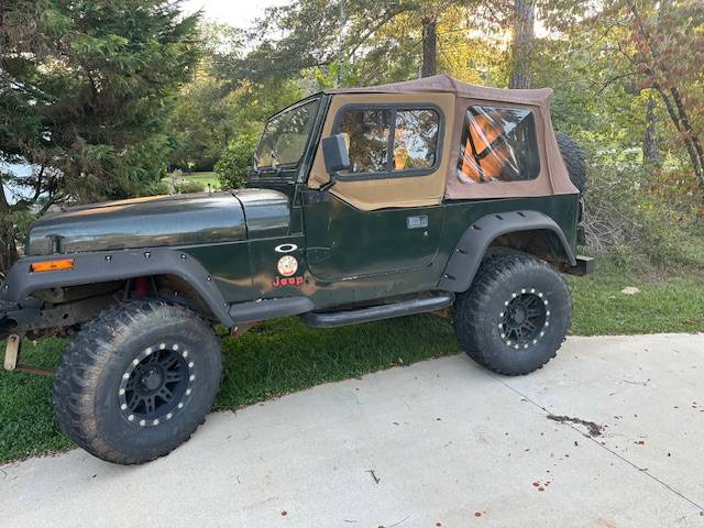 Jeep-wrangler-1995-green