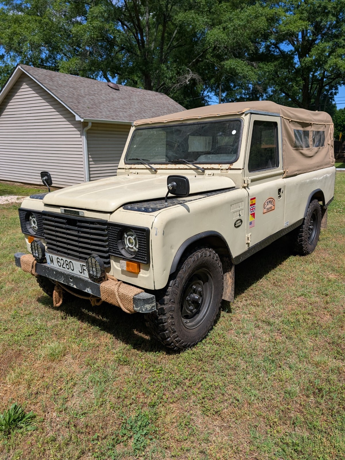 Land-Rover-Serie-III-1974-Convertible