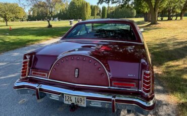 Lincoln-Mark-v-1978-Burgundy-Burgundy-1