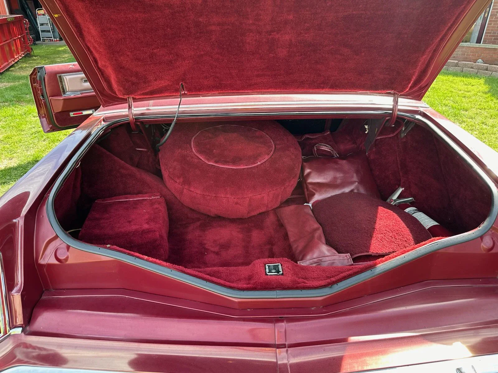 Lincoln-Mark-v-1978-Burgundy-Burgundy-5