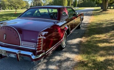 Lincoln-Mark-v-1978-Burgundy-Burgundy-8
