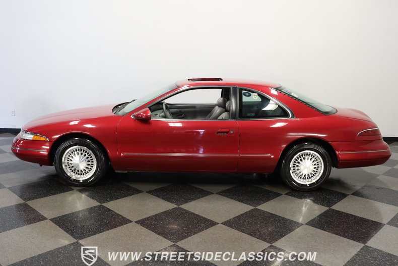 Lincoln-Mark-viii-1993-Electric-Current-Red-Gray-1