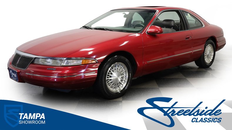Lincoln-Mark-viii-1993-Electric-Current-Red-Gray