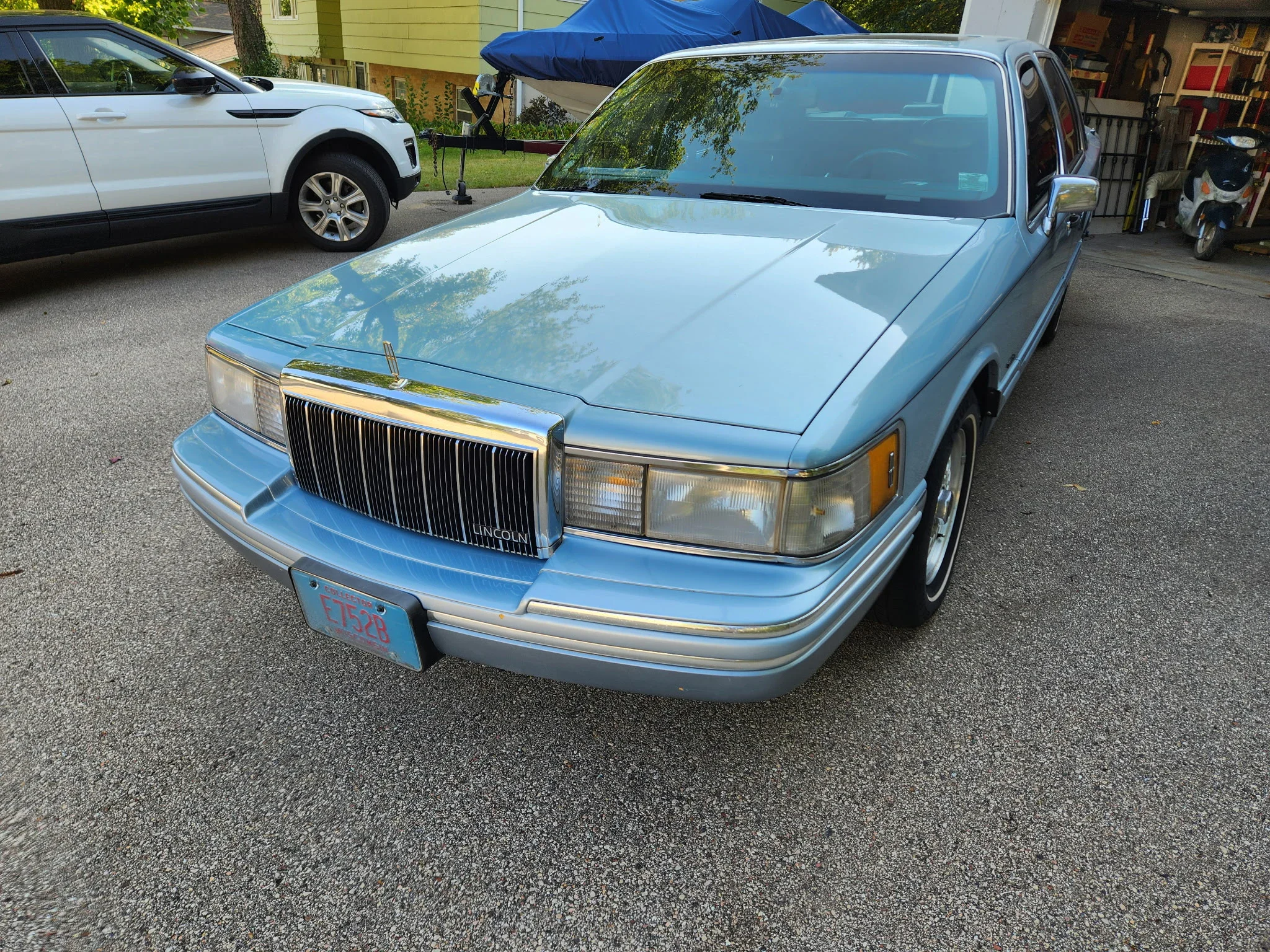 Lincoln-Town-car-cartier-1991-Blue-Blue-25