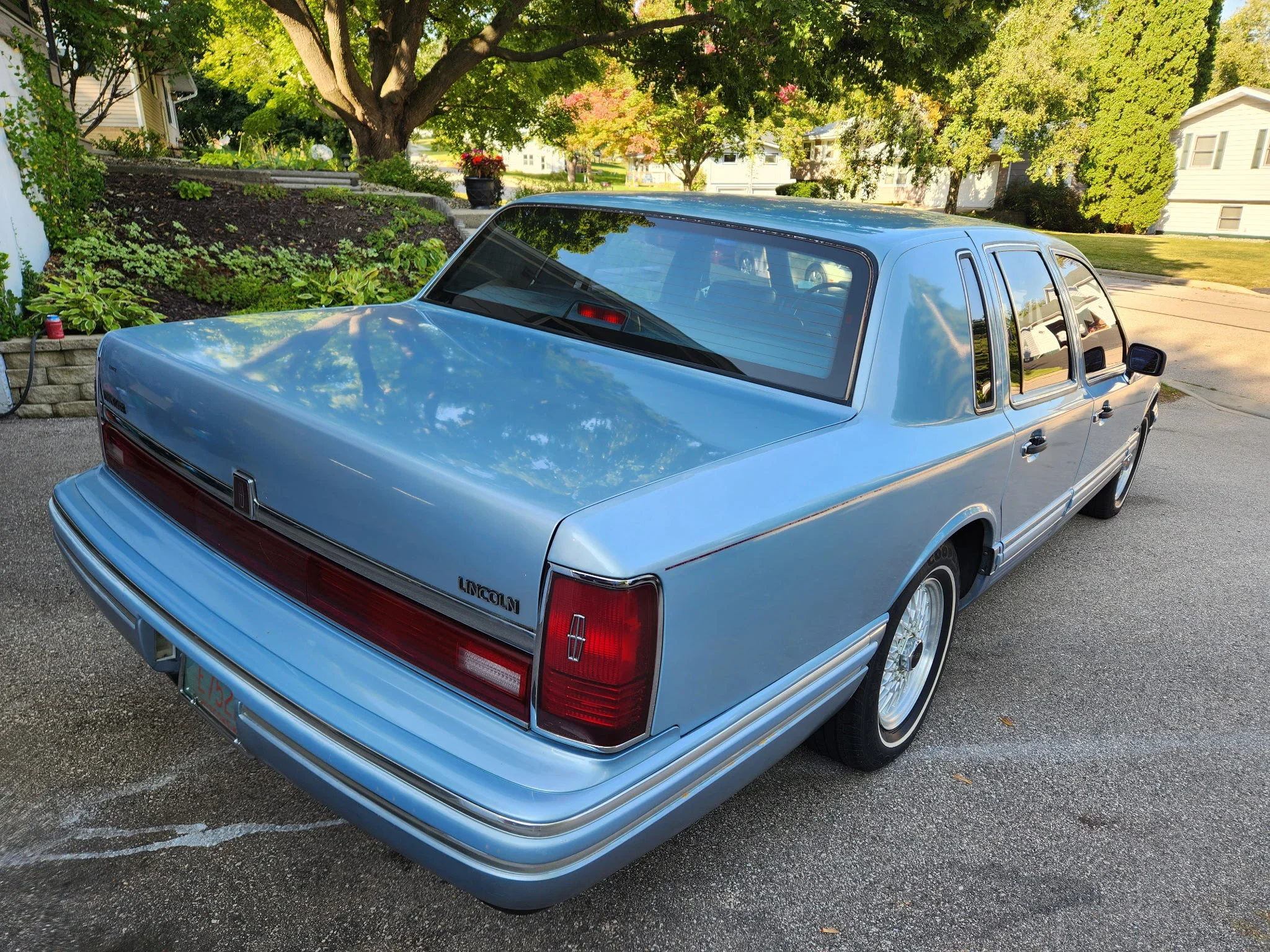 Lincoln-Town-car-cartier-1991-Blue-Blue-9