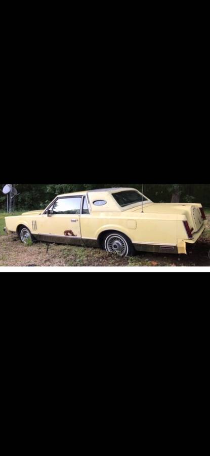 Lincoln-mark-vi-1980-yellow
