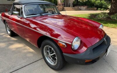 MG MGB 1980 Convertible
