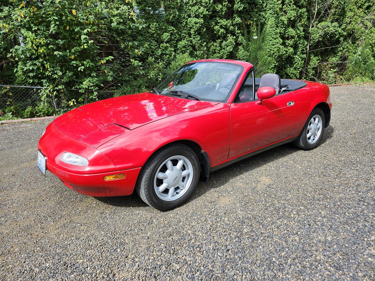 Mazda-Miata-1991-Red-Black