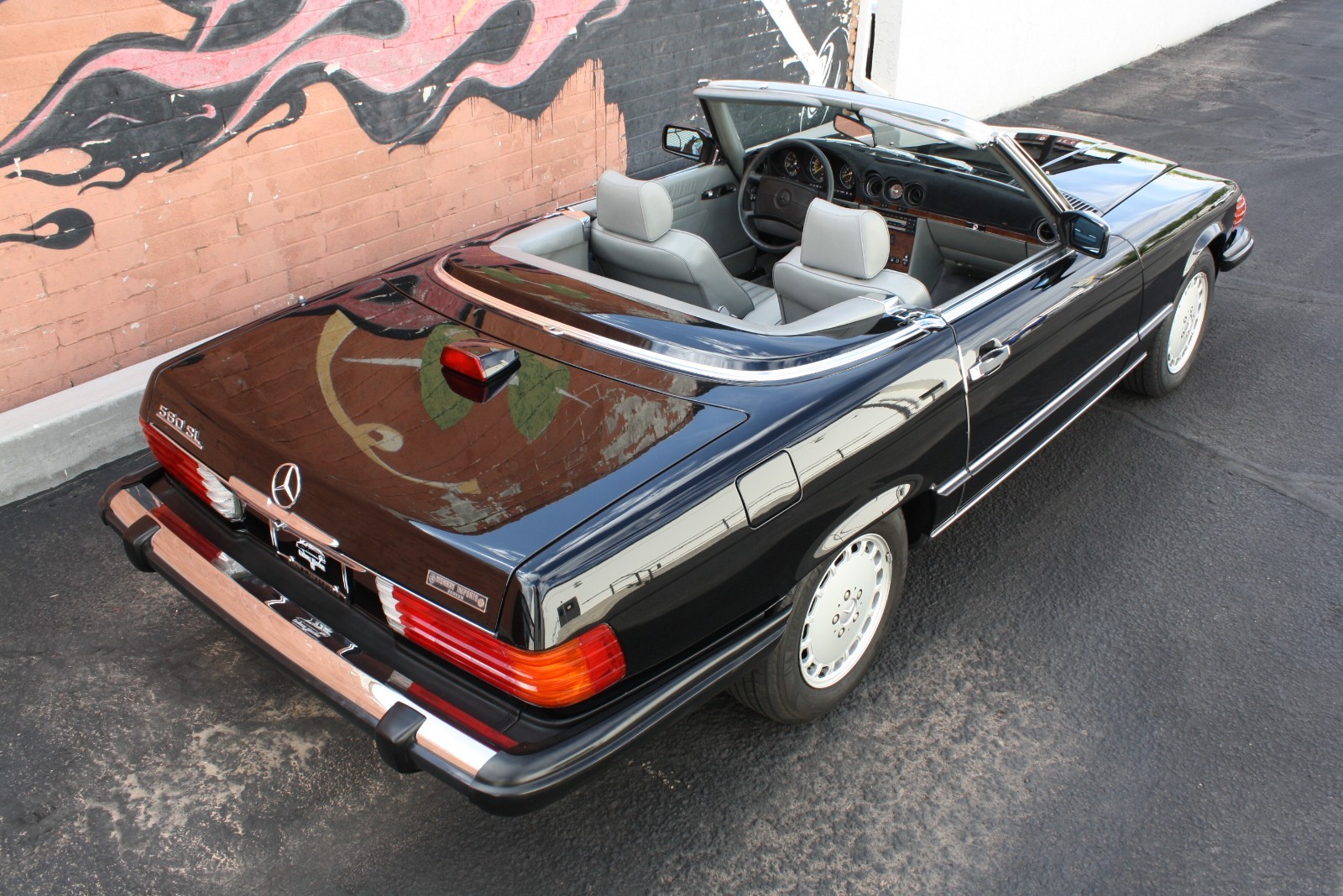 Mercedes-Benz-SL-Class-1986-Convertible-1
