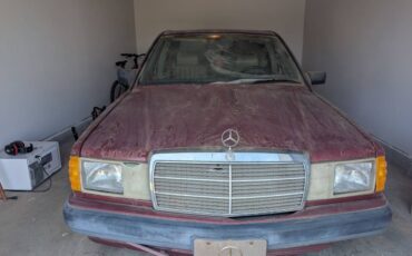 Mercedes-benz-190-series-1989-red-2
