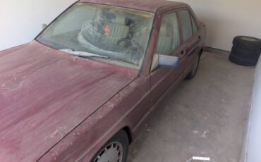 Mercedes-benz-190-series-1989-red-3
